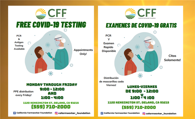  Free Covid-19 Testing